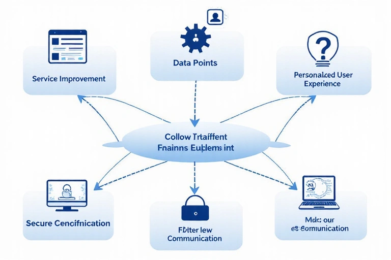 Data usage for service improvement