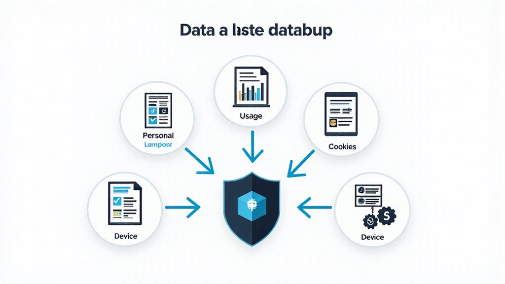 Data collection and security illustration